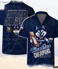 Uconn Huskies National Champions 2024 Hawaiian Shirt