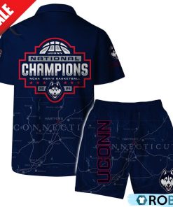 Uconn Huskies National Champions NCAA Men’s Basketball 2024 Hawaiian Set Uconn Huskies National Champions NCAA Men’s Basketball 2024 Hawaiian Set