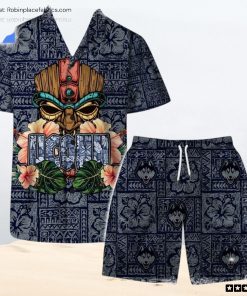 Uconn Huskies Ncaa Aloho Tiki Pattern Hawaiian Shirt