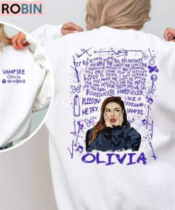 Vampire Lyrics Guts Album Shirt, Olivia Rodrigo Unisex Shirt, Hoodie, Sweatshirt