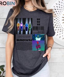 Vintage Chris Brown Shirt, 1111 Album Sweater Tee Tops