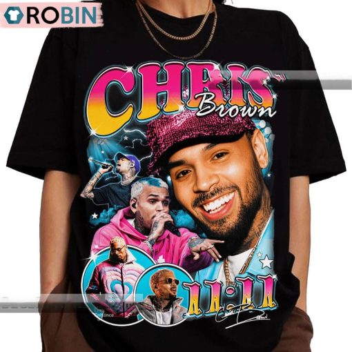 Vintage Chris Brown Shirt, Chris Brown Hip Hop Unisex Shirt