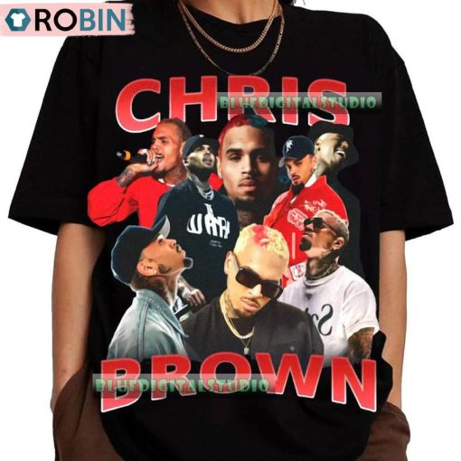 Vintage Chris Brown Shirt, Chris Brown Trendy Crewneck Sweatshirt Tee Tops