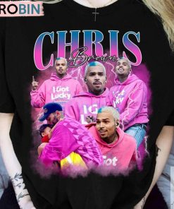 Vintage Chris Brown Shirt, Hiphop Music Lover Unisex Shirt