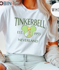 Vintage Disney Tinker Bell Shirt, Tinkerbell 1953 Neverland Long Sleeve Hoodie Vintage Disney Tinker Bell Shirt, Tinkerbell 1953 Neverland Long Sleeve Hoodie