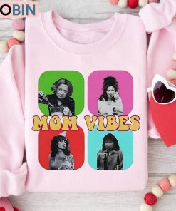 Vintage Mom Vibes Shirt, Funny Mom Hoodie Tank Top