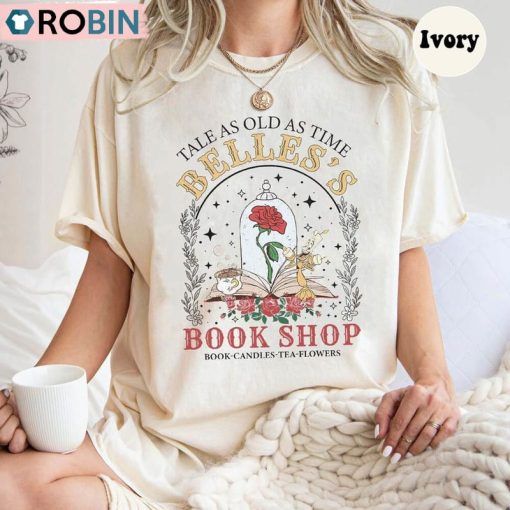 Vintage Tale As Old As Time Comfort Shirt, Beauty And The Beast Unisex Shirt, Hoodie, Sweatshirt