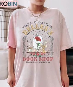 Vintage Tale As Old As Time Shirt, Funny Beauty And The Beast Short Sleeve Long Sleeve