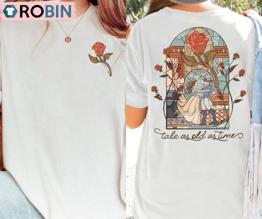 Vintage Tale As Old As Time Trendy Shirt, Disney Princess Funny Unisex Shirt, Hoodie, Sweatshirt