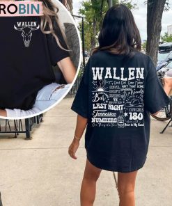 Vintage Wallen Country Music Shirt, Vintage Concert Western Tee Tops T-Shirt