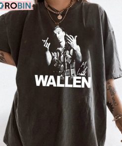 Wallen Middle Finger Shirt, Morgan Wallen One Thing At A Time Tour Long Sleeve Sweater Wallen Middle Finger Shirt, Morgan Wallen One Thing At A Time Tour Long Sleeve Sweater