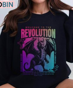 Welcome To The Revolution Shirt, Wing Merch Riorson House Hoodie Sweater