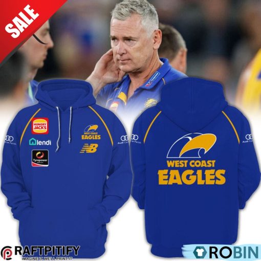 West Coast Eagles 2024 New Logo 3D Hoodie