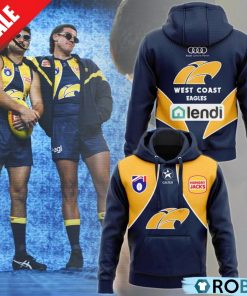 West Coast Eagles Retro New Balance Hoodie