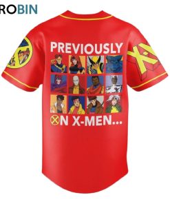 Which X Men Are You Previously On X Men Custom Baseball Jersey Shirt Style