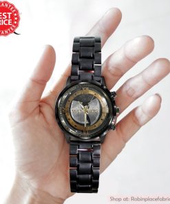 Wu-Tang Clan Black Stainless Steel Watch