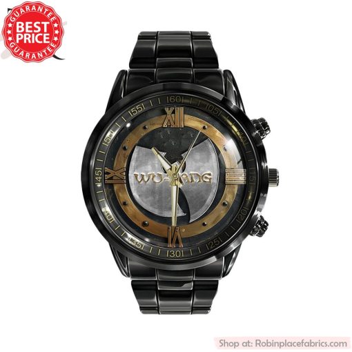 Wu-Tang Clan Black Stainless Steel Watch