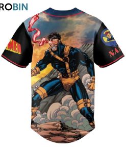 X Men Cyclops Custom Baseball Jersey Shirt Style