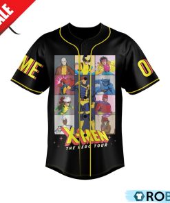 X-Men The Hero Tour Custom Baseball Jersey Shirt Style