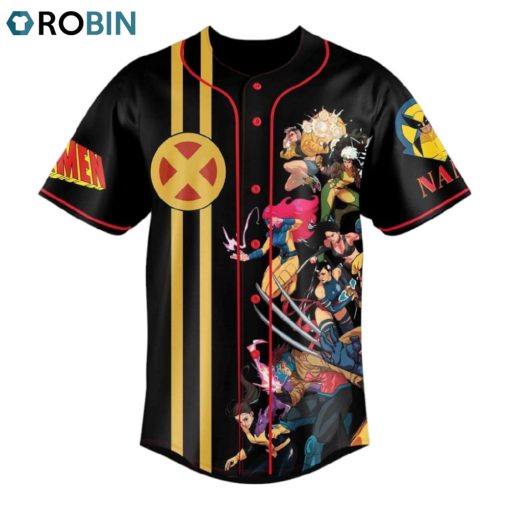 X Men Wolverine Custom Baseball Jersey Shirt Style