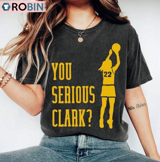 You Serious Clark Shirt, Vintage Graphic Sweater Tank Top