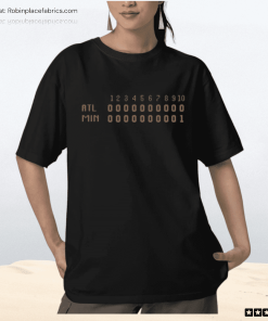 1991 Minnesota Baseball Game 7 Scoreboard Shirt