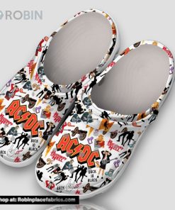 Acdc Back In Black Highway To Hell 3d Printed Classic Crocs Acdc Back In Black Highway To Hell 3d Printed Classic Crocs