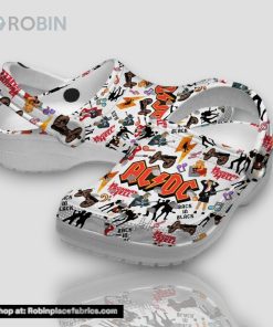 Acdc Back In Black Highway To Hell 3d Printed Classic Crocs Acdc Back In Black Highway To Hell 3d Printed Classic Crocs