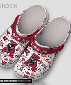Alabama Crimson Tide Roll Tide 3d Printed Classic Crocs