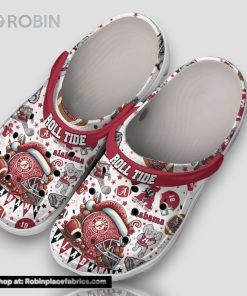 Alabama Crimson Tide Roll Tide Party Design 3d Printed Classic Crocs Alabama Crimson Tide Roll Tide Party Design 3d Printed Classic Crocs