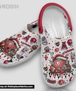 Alabama Crimson Tide Roll Tide Party Design 3d Printed Classic Crocs Alabama Crimson Tide Roll Tide Party Design 3d Printed Classic Crocs