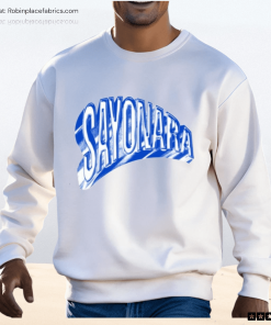 Alvarodiaz Sayonara Metallic Logo Shirt