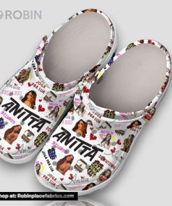 Anitta Joga Pra Lua 3d Printed Classic Crocs