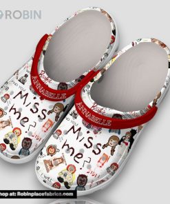 Annabelle Miss Me 3d Printed Classic Crocs