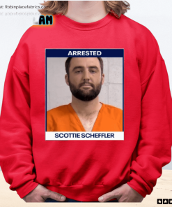 Arrested Scottie Scheffler Mugshot Shirt