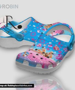 Barbie 3d Printed Classic Crocs