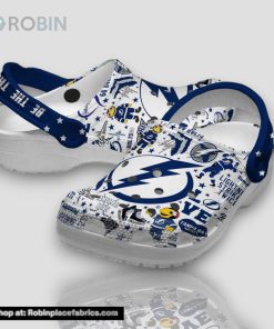 Be The Thunder Tampa Bay Hockey Go Bolts Tampa Bay 3d Printed Classic Crocs