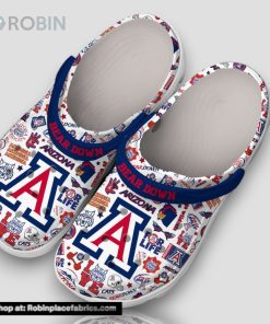 Bear Down Arizona For Life 3d Printed Classic Crocs