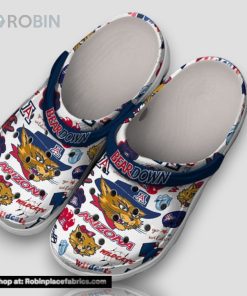 Beardown Arizona Wildcats Go Wildcat 3d Printed Classic Crocs