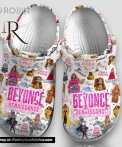 Beyonce Renaissance 3d Printed Classic Crocs, 3d Printed Classic Crocs