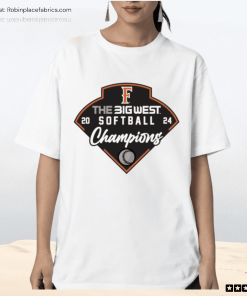 Big West Softball Cal State Fullerton Champions 2024 Shirt