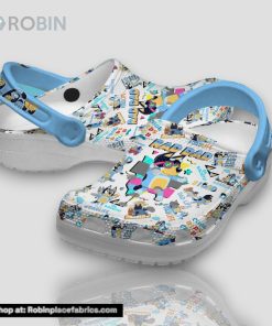 Bluey Rad Dad 3d Printed Classic Crocs Bluey Rad Dad 3d Printed Classic Crocs