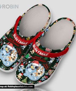 Blueymas Hooray It’s Christmas Bluey Merry Christmas 3d Printed Classic Crocs