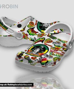 Bob Marley Reggae On The Road 3d Printed Classic Crocs Bob Marley Reggae On The Road 3d Printed Classic Crocs