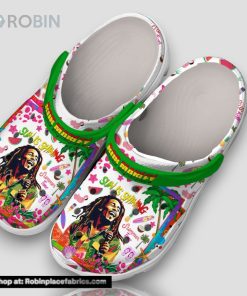 Bob Marley Sun Is Shining Summer Time 3d Printed Classic Crocs