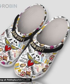 Bon Jovi Rock Star 3d Printed Classic Crocs