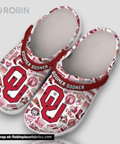 Boomer Sooner University Of Oklahoma 3d Printed Classic Crocs