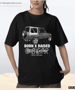 Born X Raised Mister Cartoon Tokyo Tour 2024 Shirt