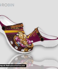 Brisbane Broncos Personalized Name 3d 3d Printed Classic Crocs Gift For Nrl Fan