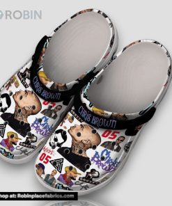 Chris Brown Breezy 3d Printed Classic Crocs Chris Brown Breezy 3d Printed Classic Crocs